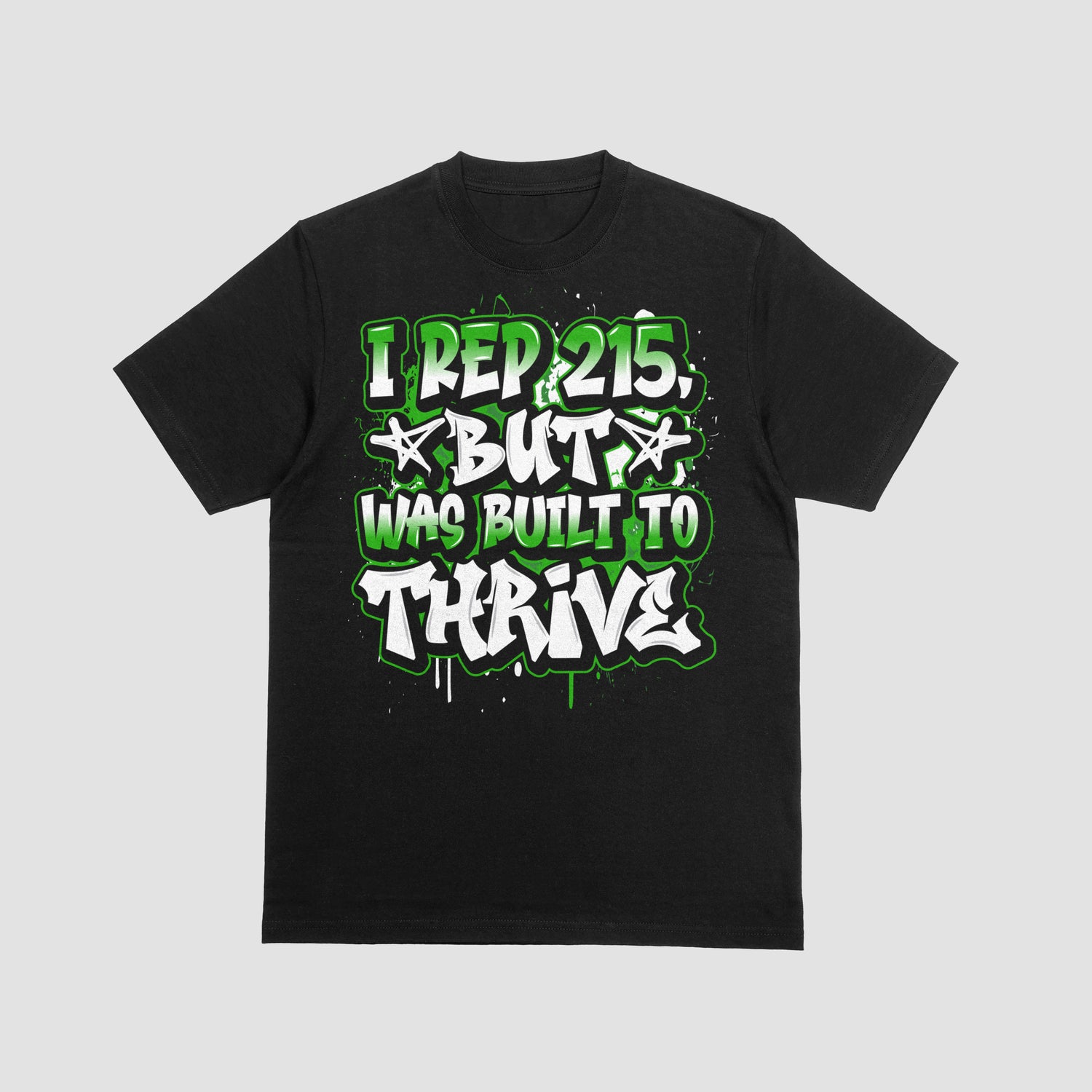 "Built To Thrive" Tee (BLACK)