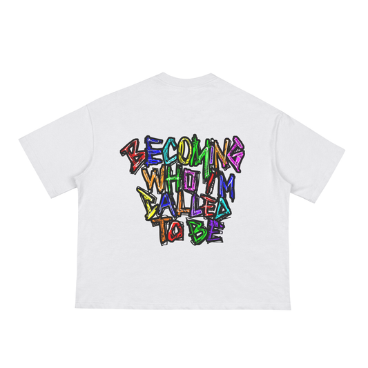 Abstract Jesus " Tee (Classic Boxy T-Shirt)