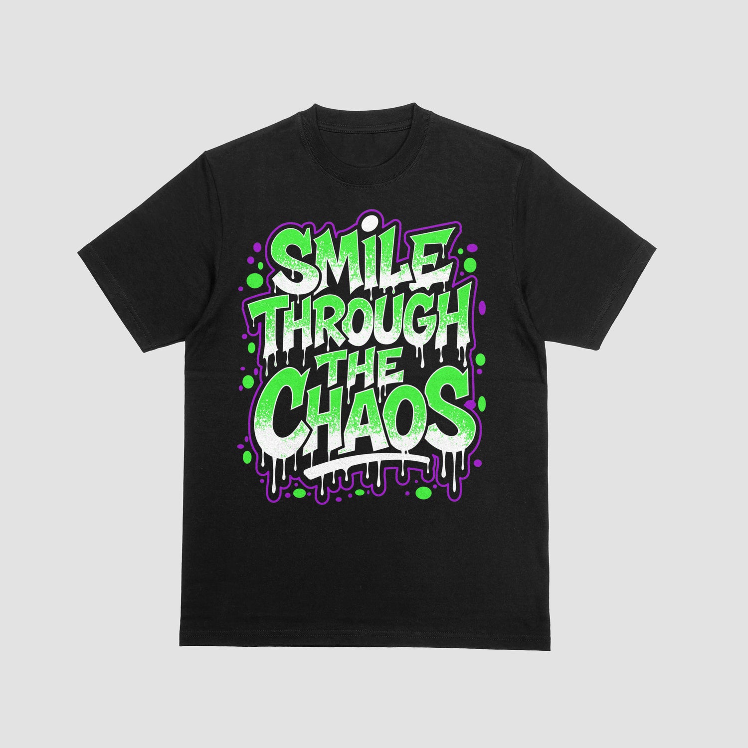 "Smile Through The Chaos " Tee