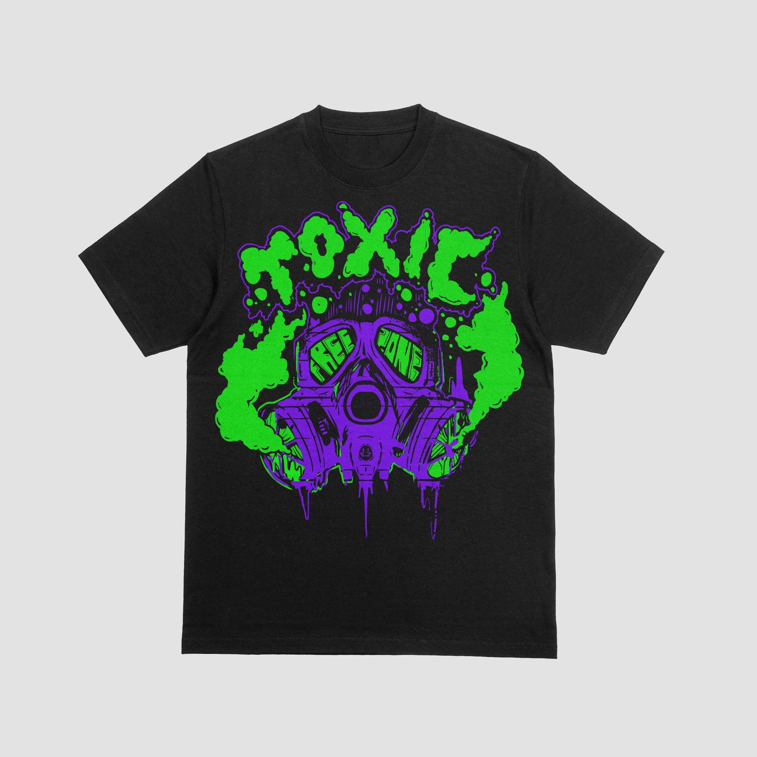 "Toxic Free Zone" Tee