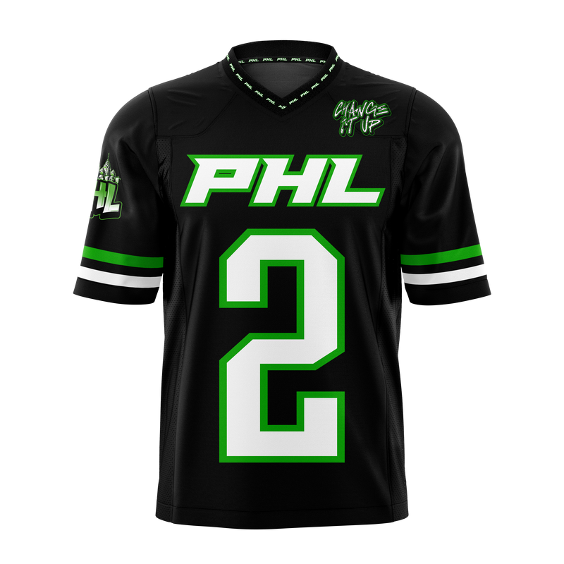 PHL Sports Jersey (BLACK/GREEN/WHITE)