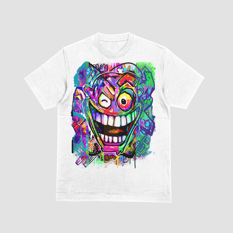 "Abstract Graffiti Smile" Tee