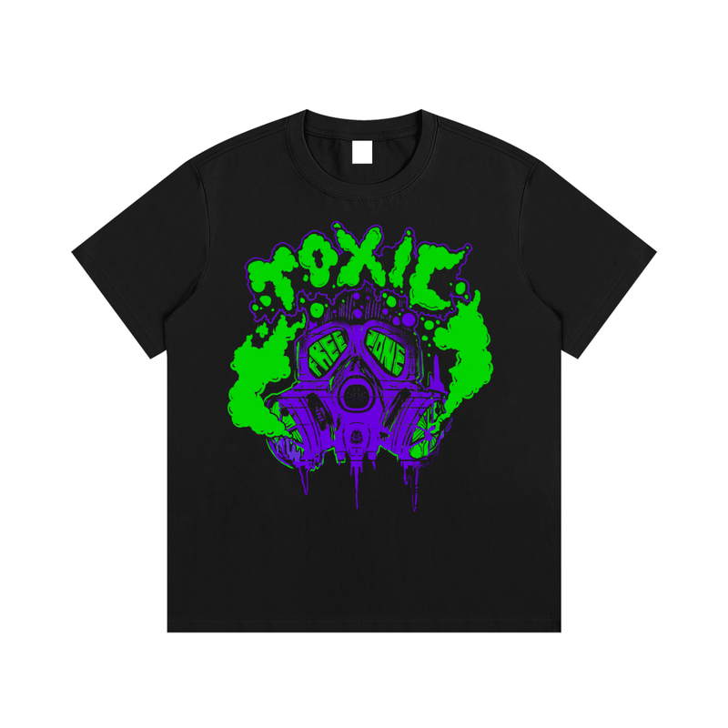 "Toxic Free Zone" Essential Cotton T-Shirt