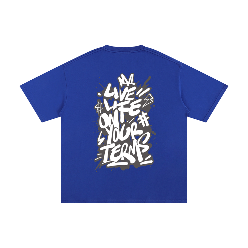 "LIVE LIFE " Tee ( Pure Cotton)