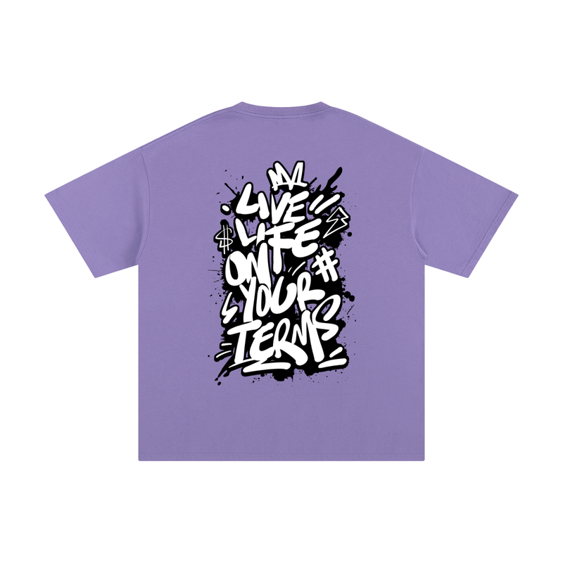 "LIVE LIFE " Tee ( Pure Cotton)