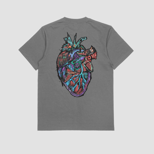 Abstract "Heart Of Philly" Tee