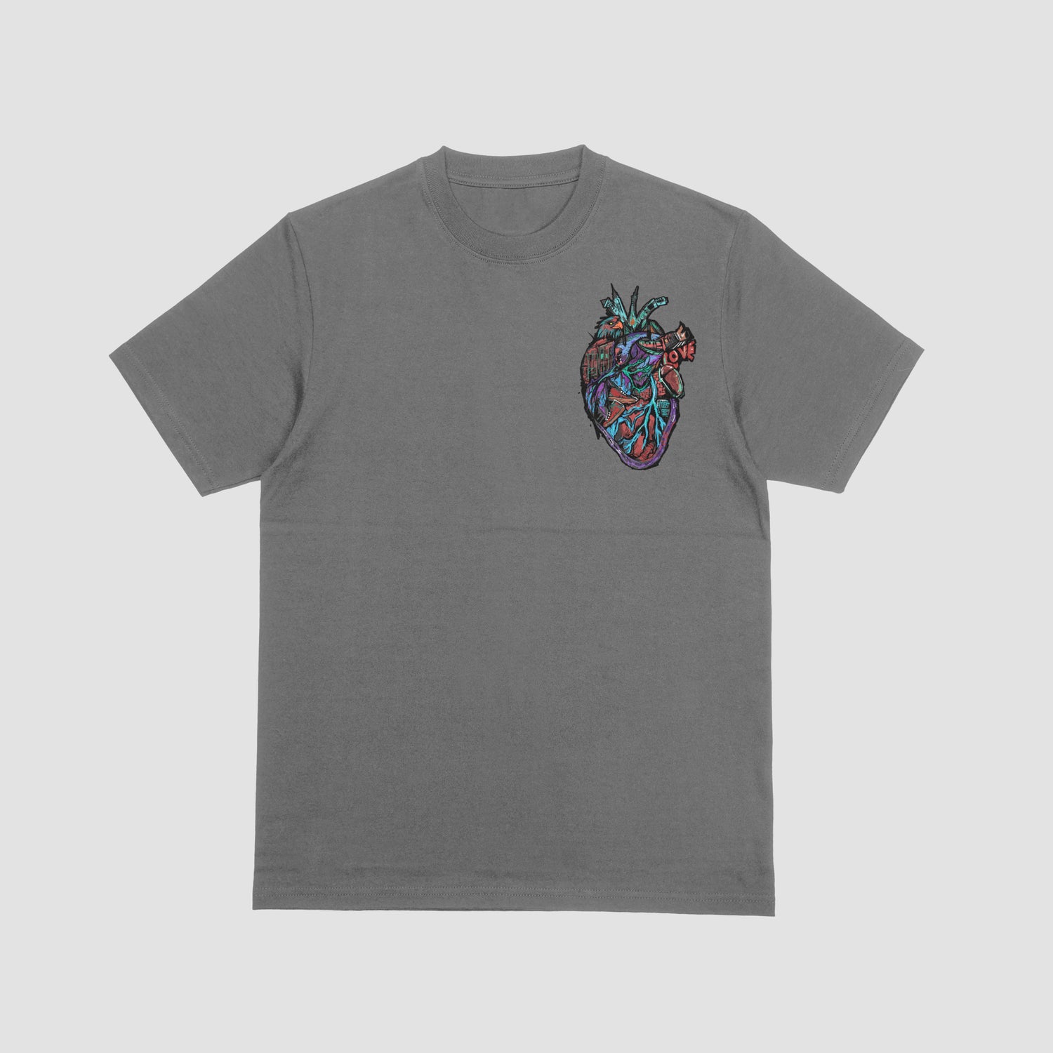 Abstract "Heart Of Philly" Tee